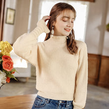 Load image into Gallery viewer, 2018 Winter New Women's Trumpet Sleeve Hanger Wool Coaters 73057