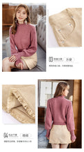 Load image into Gallery viewer, 2018 new brand corduroy fringed A-shaped skirt sweetness with a half-length skirt 28655