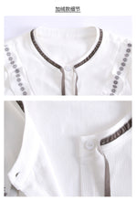 Load image into Gallery viewer, 2018 Autumn new boutique women's dress leader hundred with a down shirt temperament lady shirt female 58919