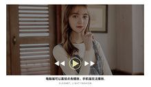 Load image into Gallery viewer, 2018 Autumn and Winter New Fashion Women's Couture Shirt Knitted Shirt Retro Show Thin 100 Skirt Set 83022