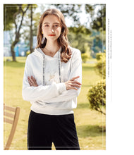 Load image into Gallery viewer, 2019 Autumn winter new brand women's wear INS loose long-sleeved hoodie women leisure hundred jacket 53053