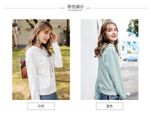 Load image into Gallery viewer, 2019 Autumn winter new brand women's wear INS loose long-sleeved hoodie women leisure hundred jacket 53053