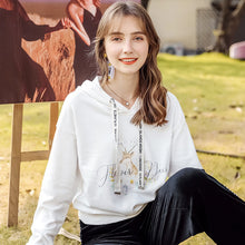 Load image into Gallery viewer, 2019 Autumn winter new brand women's wear INS loose long-sleeved hoodie women leisure hundred jacket 53053