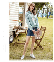 Load image into Gallery viewer, 2019 Autumn winter new brand women's wear INS loose long-sleeved hoodie women leisure hundred jacket 53053