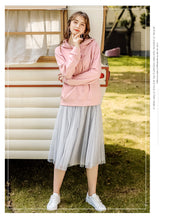 Load image into Gallery viewer, 2008 Autumn and Winter New Fashion Women's Wear Loose Korean Edition Hat Guard Wear Lazy Wind Ins Leisure Coat 53051
