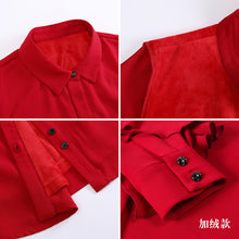 Load image into Gallery viewer, 2019 Autumn new brand women's wear lapel long-sleeve shirt temperament light cooked OL women's shirt 58900