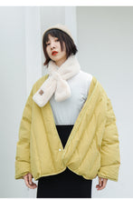 Load image into Gallery viewer, [clearing the warehouse and killing 228 yuan without refund or replacement] 90% of women in short loose down jacket, white down jacket, 2988