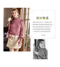 Load image into Gallery viewer, 2018 Winter New Women's Trumpet Sleeve Hanger Wool Coaters 73057