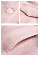 Load image into Gallery viewer, Spring 2019 New Women's Wear Pure White Jacket Single-row Button Short Fashion Lady Wool Jacket 96866