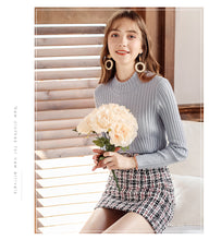 Load image into Gallery viewer, Winter 2018 New Women's Decoration Bottom Sweaters Leisure Bottom Knitted Sweaters 73037