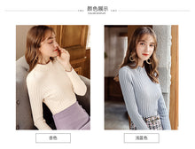 Load image into Gallery viewer, Winter 2018 New Women's Decoration Bottom Sweaters Leisure Bottom Knitted Sweaters 73037