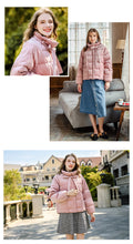 Load image into Gallery viewer, New winter 2008 women's retro white duck down warm jacket short-style thickened down jacket 97123