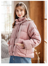 Load image into Gallery viewer, New winter 2008 women's retro white duck down warm jacket short-style thickened down jacket 97123