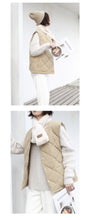 Load image into Gallery viewer, "Clearance seconds kill 136 yuan without refund or change" autumn and winter solid color down vest sleeveless down jacket 2997 for women