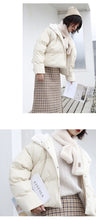 Load image into Gallery viewer, [Clearing the warehouse and killing 148 yuan per second without refund or replacement] Hat, long sleeve, high collar bread jacket, cotton jacket, 3012