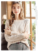 Load image into Gallery viewer, New Winter 2008 Lazy Wind Sweater Knitted Sweater 73025