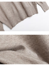 Load image into Gallery viewer, South Korea high collar solid color bottoming shirt slim slim pullover sweater casual thin sweater women 031 fall/winter 2018