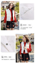 Load image into Gallery viewer, 2018 Winter new brand women's short feather vest white velvet warm women's vest jacket 93078