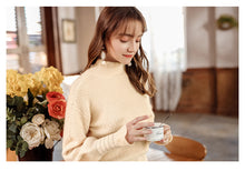 Load image into Gallery viewer, 2018 Winter New Women's Trumpet Sleeve Hanger Wool Coaters 73057