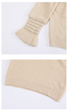 Load image into Gallery viewer, 2018 Winter New Women's Trumpet Sleeve Hanger Wool Coaters 73057
