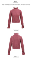 Load image into Gallery viewer, 2018 Winter New Women's Trumpet Sleeve Hanger Wool Coaters 73057