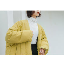 Load image into Gallery viewer, [clearing the warehouse and killing 228 yuan without refund or replacement] 90% of women in short loose down jacket, white down jacket, 2988