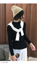 Load image into Gallery viewer, Women's Half-high-collar Long-sleeve Knitted Sweaters in Autumn and Winter of 2018