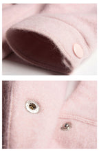 Load image into Gallery viewer, Spring 2019 New Women's Wear Pure White Jacket Single-row Button Short Fashion Lady Wool Jacket 96866