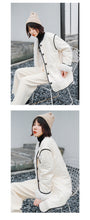 Load image into Gallery viewer, Cotton dress, lamb wool jacket, Korean version cotton jacket 2998