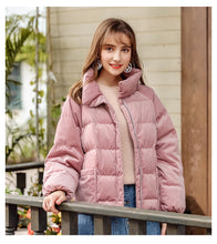 Load image into Gallery viewer, New winter 2008 women's retro white duck down warm jacket short-style thickened down jacket 97123
