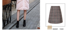 Load image into Gallery viewer, New Winter Female White Duck Down Mid-long Suit with Fur Collar and Warm Down Garment 93029