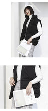 Load image into Gallery viewer, "Clearance seconds kill 156 yuan without refund or change" Korean version of down vest female collar solid color back set of female 2971