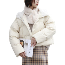 Load image into Gallery viewer, [Clearing the warehouse and killing 148 yuan per second without refund or replacement] Hat, long sleeve, high collar bread jacket, cotton jacket, 3012