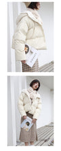 Load image into Gallery viewer, [Clearing the warehouse and killing 148 yuan per second without refund or replacement] Hat, long sleeve, high collar bread jacket, cotton jacket, 3012
