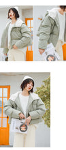 Load image into Gallery viewer, [Clearing the warehouse and killing 148 yuan per second without refund or replacement] Hat, long sleeve, high collar bread jacket, cotton jacket, 3012