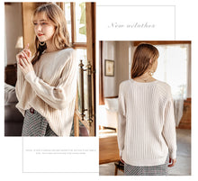 Load image into Gallery viewer, New Winter 2008 Lazy Wind Sweater Knitted Sweater 73025