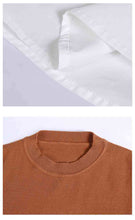Load image into Gallery viewer, 2018 New brand women's round collar knitted skirt long-sleeved shirt skirt two-piece set 88720