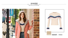 Load image into Gallery viewer, [ Journal of the Philippines] 2018 Winter new women's thickening warm jacket White Eider Lady with cap down jacket 97132