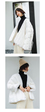 Load image into Gallery viewer, [clearing the warehouse and killing 228 yuan without refund or replacement] 90% of women in short loose down jacket, white down jacket, 2988