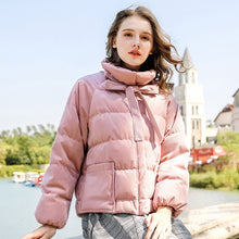 Load image into Gallery viewer, New winter 2008 women's retro white duck down warm jacket short-style thickened down jacket 97123