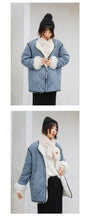 Load image into Gallery viewer, Cotton dress, lamb wool jacket, Korean version cotton jacket 2998
