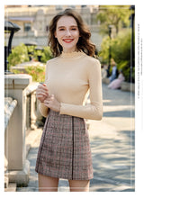 Load image into Gallery viewer, [Publishing Philippines] New Winter 2008 Women's Wear Pure-color Pullover Bottom Sweater Slim Knitted Shirt 79097