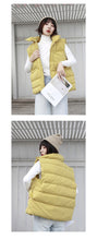 Load image into Gallery viewer, "Clearance seconds kill 156 yuan without refund or change" Korean version of down vest female collar solid color back set of female 2971