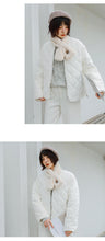 Load image into Gallery viewer, "Clearance seconds kill 156 yuan, no refund, no change" golden velvet short down jacket women down cotton jacket 3006