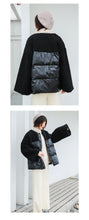 Load image into Gallery viewer, [Clearance Seconds Kill 196 Yuan, No Return, No Exchange] Lamb Wool Spells Short Down Jacket Women 3007