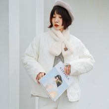 Load image into Gallery viewer, "Clearance seconds kill 156 yuan, no refund, no change" golden velvet short down jacket women down cotton jacket 3006