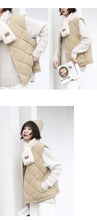 Load image into Gallery viewer, "Clearance seconds kill 136 yuan without refund or change" autumn and winter solid color down vest sleeveless down jacket 2997 for women