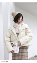Load image into Gallery viewer, [Clearing the warehouse and killing 148 yuan per second without refund or replacement] Hat, long sleeve, high collar bread jacket, cotton jacket, 3012