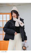 Load image into Gallery viewer, [Clearing the warehouse and killing 196 yuan without refund or replacement] Autumn-winter Korean version of high-collar down jacket 3000