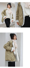 Load image into Gallery viewer, Cotton dress, lamb wool jacket, Korean version cotton jacket 2998